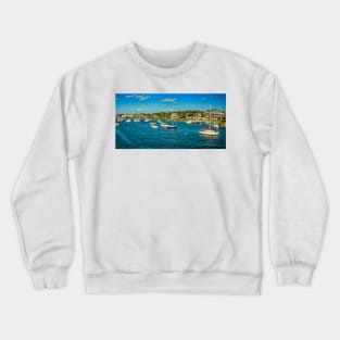 Falmouth Harbor, Cape Cod Crewneck Sweatshirt